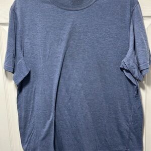 Patagonia Mens Size Large Blue Capilene Cool Trail Short Sleeve T-Shirt